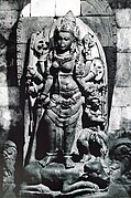 Statue of Durga Mahisasuramardini from Prambanan