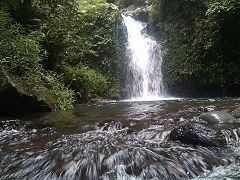 Joret Pandan waterfall - Lantan. Central Lombok